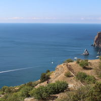 Вид на море.