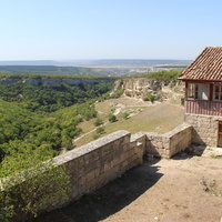 Вид на ущелье с усадьбы Авраама Фирковича.