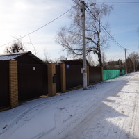 Дома в восточной части посёлка по улице Лесной.