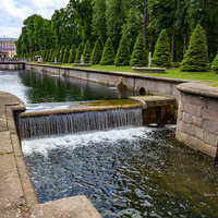 Петергоф.  Морской канал