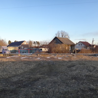 Южная окраина посёлка.