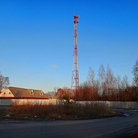 Круг разворота автобуса на конечной остановке в конце Советской улицы.