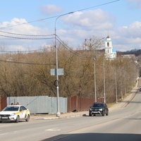 Начало Варгинского моста через Нару.