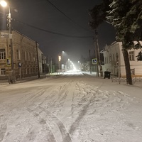 Большая Тверская улица. Слева - Калязинский колледж