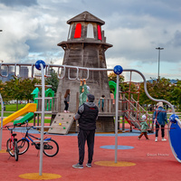 Стамбул.  Парк культуры и спорта "Малтепе" ( Maltepe beach park )