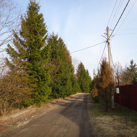 Западная окраина деревни.