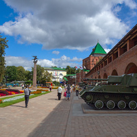 Нижний Новгород, Нижегородский Кремль. Музей военной техники.