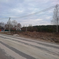 На окраине деревни.