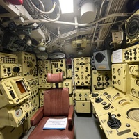 Музей истории ВМФ России - В Подводной лодке - Командный пункт (мозговой центр подлодки)