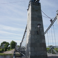 Цепной мост через реку Великая