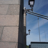 Цепной мост через реку Великая