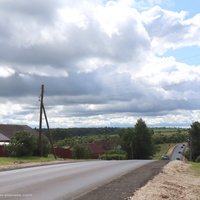 С. Мошнино, Владимирская ул., вид к югу