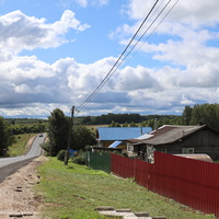 С. Мошнино, Владимирская ул., вид к югу