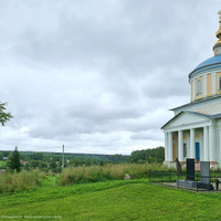 С. Рюминское, панорама к востоку