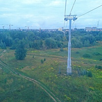 Нижегородская канатная переправа через Волгу между Н. Новгородом и Бором. Длина — 3661 м (56 современных кабин с весны 2025г.). Это самая длинная в Европе канатная дорога над водой: её протяжённость над Волгой — 861 м. Пойменные луга.