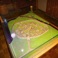 Краеведческий музей. Макет средневекового поселения.