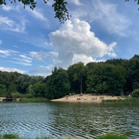 На озере Щёлоковского хутора