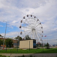 Колесо обозрения НиНо на Сенной площади.