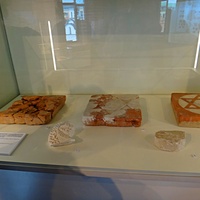 «Град на усть Оки» — экспозиция в Никольской башне Нижег. кремля. Материалы арх.-их иссл.-й Горьковского гос. историко-арх. музея-запов.-ка и Инстит. арх. АН СССР (рук. Воронин Н.Н.) около и внутри собора Михаила Архангела в 1960г. Плиты пола собора.