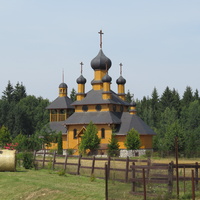 Этномузей "Дудутки". Деревянная церковь