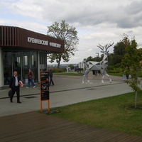 В Кремле - У кремлёвского фуникулёра