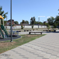 Детская игровая площадка на центральной площади