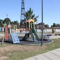 Детская игровая площадка на центральной площади