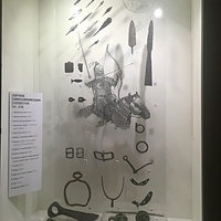 «Град на усть Оки» — двухуровневая экспозиция в Никольской башне Нижегородского кремля. Вооружение. Элементы снаряжения всадника и верхового коня. XIII-XIV вв. .
