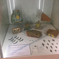 «Град на усть Оки» — двухуровневая экспозиция в Никольской башне Нижегородского кремля. Раздел Археологии. Материалы исследований на территории разрушенного храма  святого Симеона Столпника в 2018г.