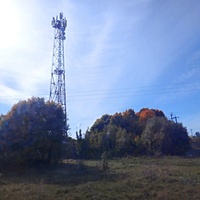 Вышка сотовой связи МТС на улице Центральная, 1.