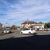 Перекрёсток, образуемый ул.Комсомольской, пересекающейся с самой собой. 31.10.2023г.