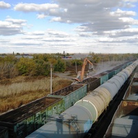 Мокроус. Железнодорожная станция.  Знаменитый шестой путь.