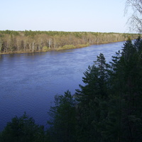 Д. Русениха - Река Ветлуга - Начало мая