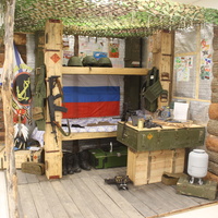 В Центре военно-патриотического воспитания «Музей-диорама».