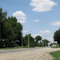 На пер.Кочубея, вид в направлении пересечения с ул.Вокзальной.