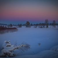 С.Каракокша. Зимний пейзаж. р.Саракокша.