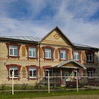 С.Каракокша. Контора Чойского лесхоза.