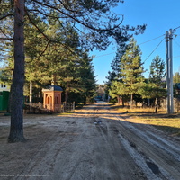 Красный Огорок, часовня на Центральной ул.