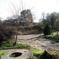 На ул.Суворова, вид на пересечение с пер.Ручейным (в центре кадра)