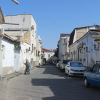 В старом городе.