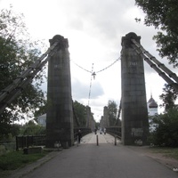 Цепные мосты через реку Великая