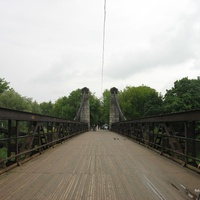 Цепные мосты через реку Великая