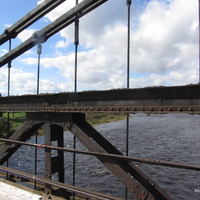 Цепные мосты через реку Великая