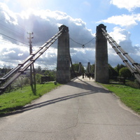 Цепные мосты через реку Великая