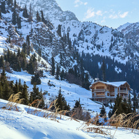 Алматы.  Иле-Алатауский национальный парк. Верховья Малого Алматинского ущелья.