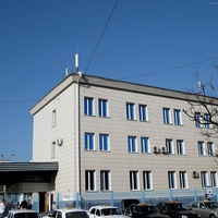 Фрагмент здания центрального автовокзала со стороны ул.Маршала Жукова.