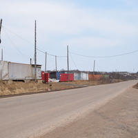 Трасса Селихино-Николаевск в Де-Кастри около пилорамы.