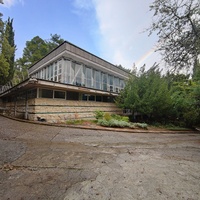 Санаторий "Горный" в п.г.т. Курпаты. Бассейн.