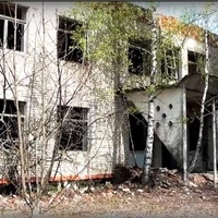 Школа после отселения деревни