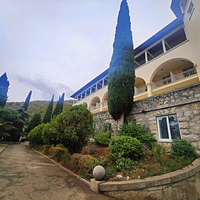 Санаторий "Горный" в п.г.т. Курпаты. Южная часть 1-го корпуса.